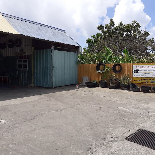 Yard and shed